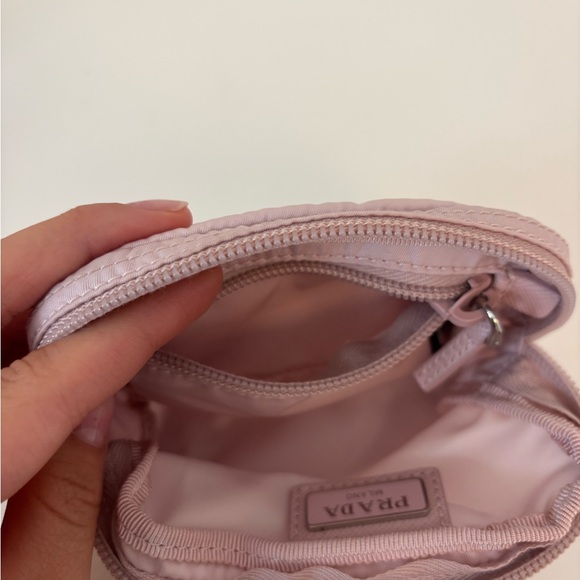 Prada - Micro Re-Nylon Pouch - Alabaster Pink Color - OS - 100% Authentic - Picture 8 of 16